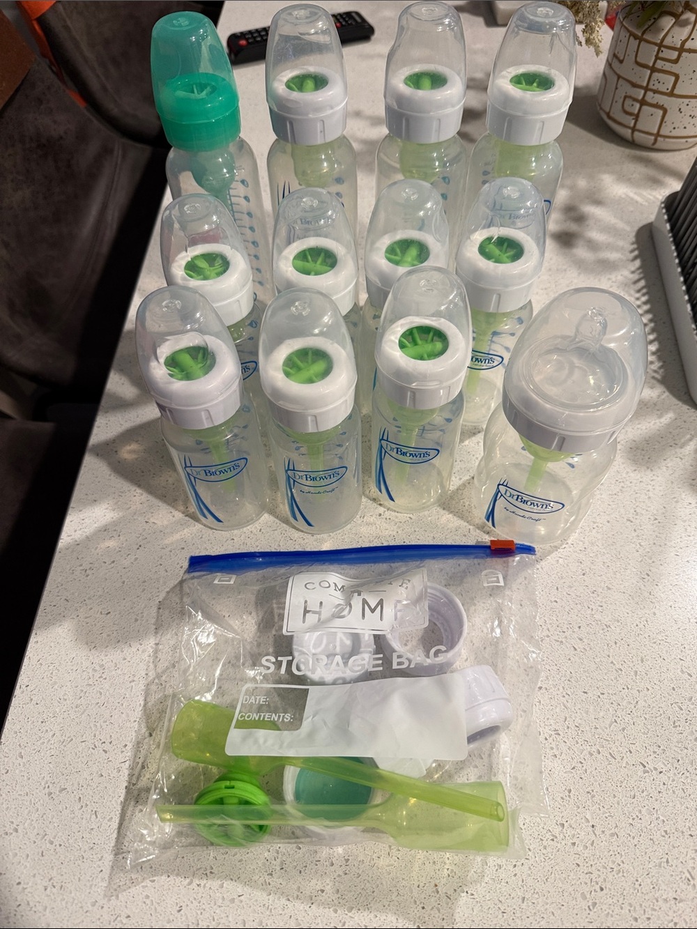 Dr. Brown's Baby Bottles and Accessories Lot